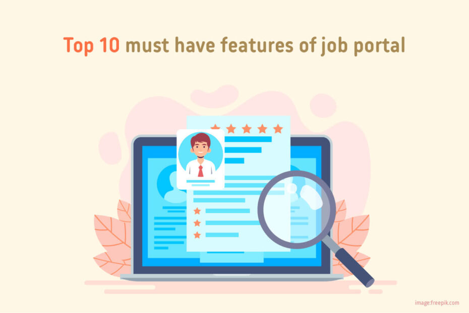 features of job portal software
