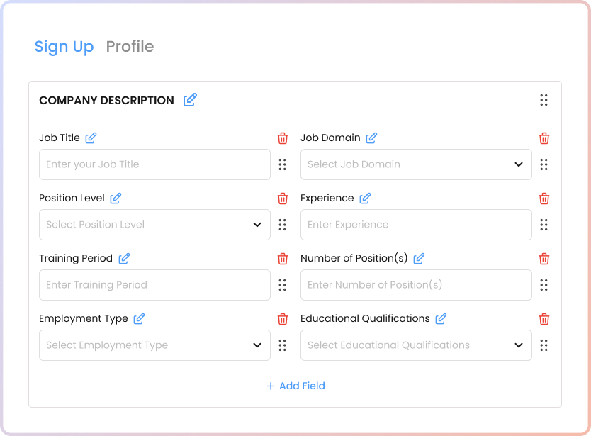 Streamlined Question And Field Handling