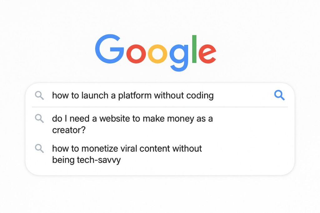 This is where many creators get stuck