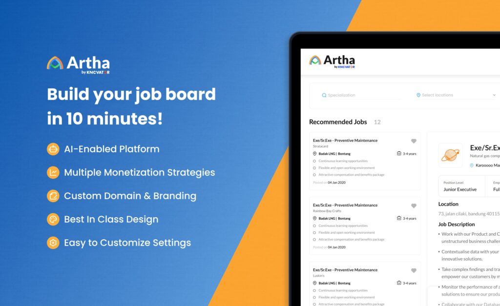 Artha Job Board