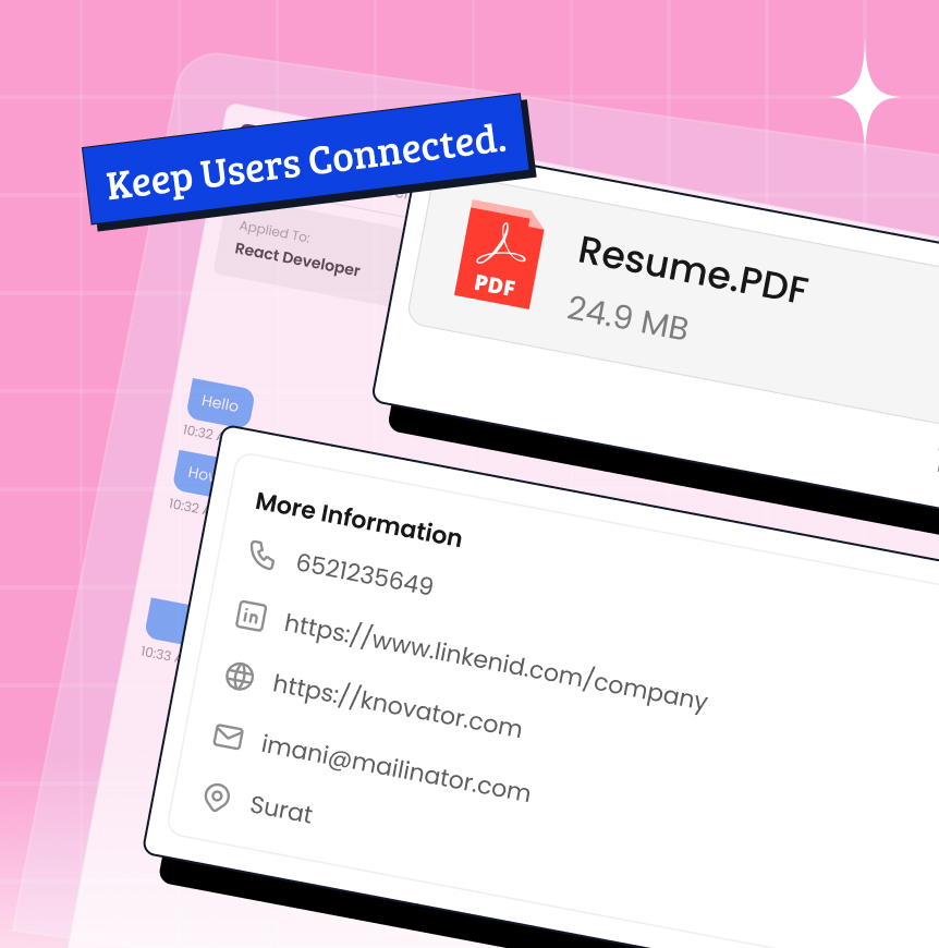 Chat System Features Image Chat System Features Image