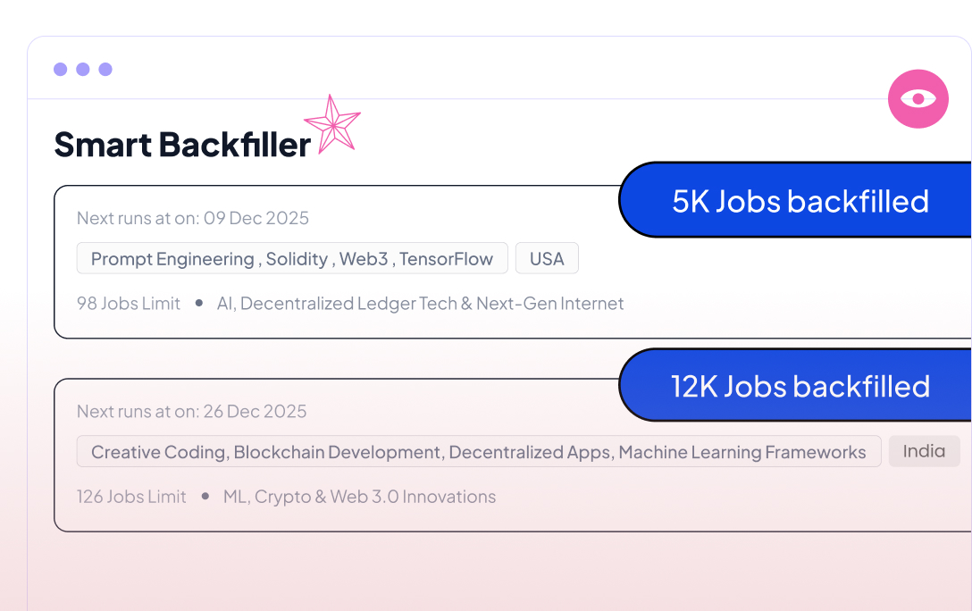Smart Job Importing