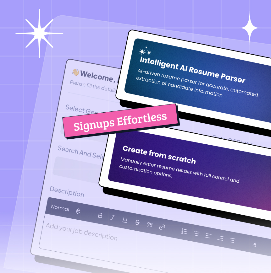 Video Resume & Resume Builder Features Image Video Resume & Resume Builder Features Image